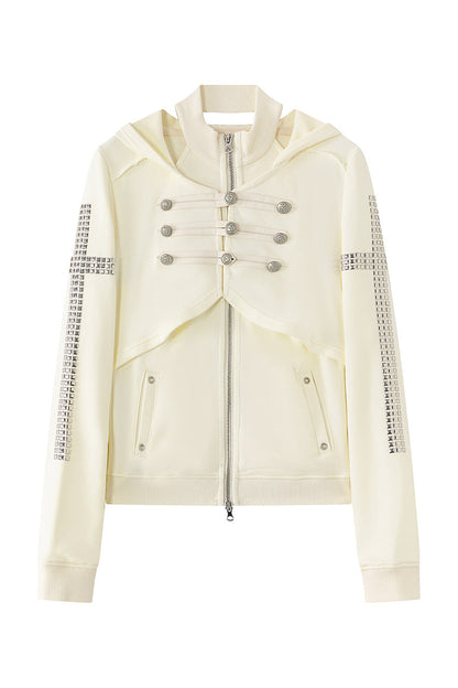 Napoleon Hooded Metal Jacket