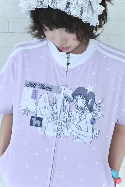 Dream Core Angel Y2K Cardigan Top