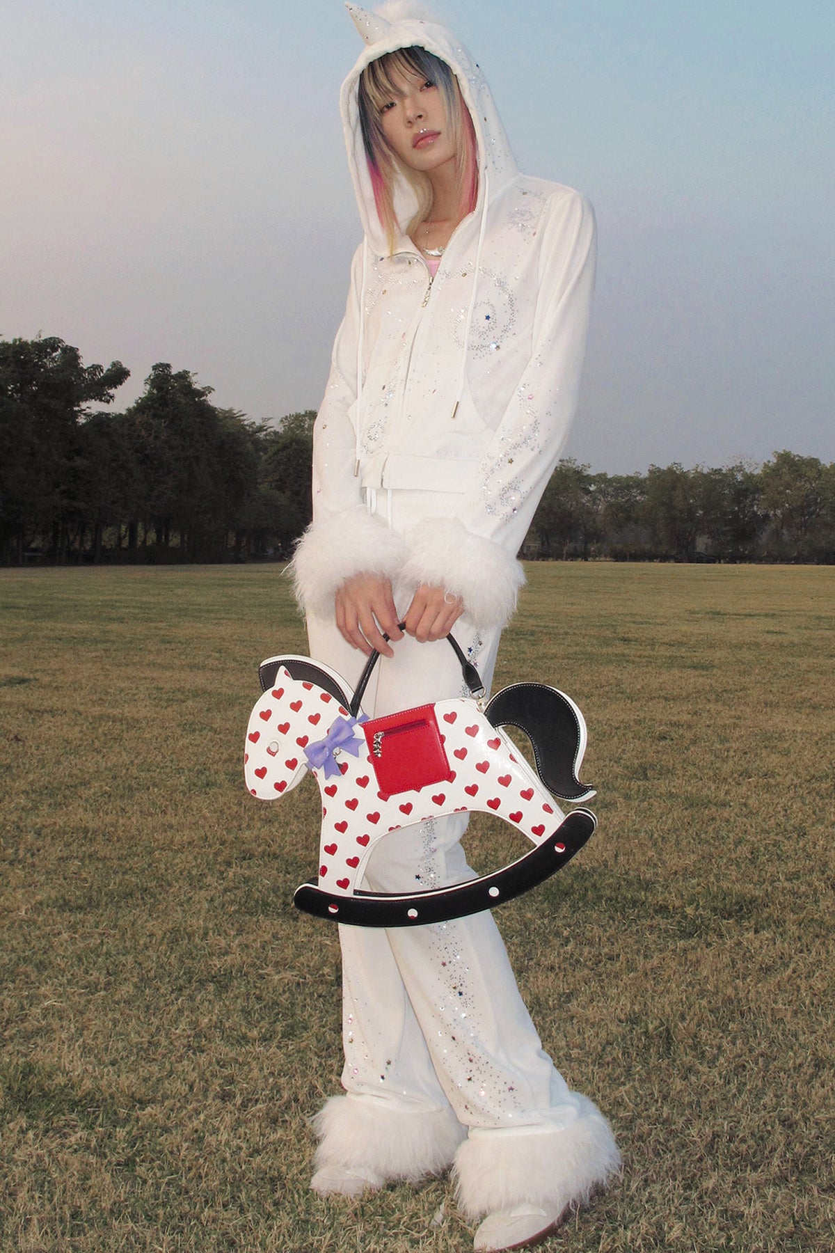 Rocking Horse Crossbody Handheld Bag