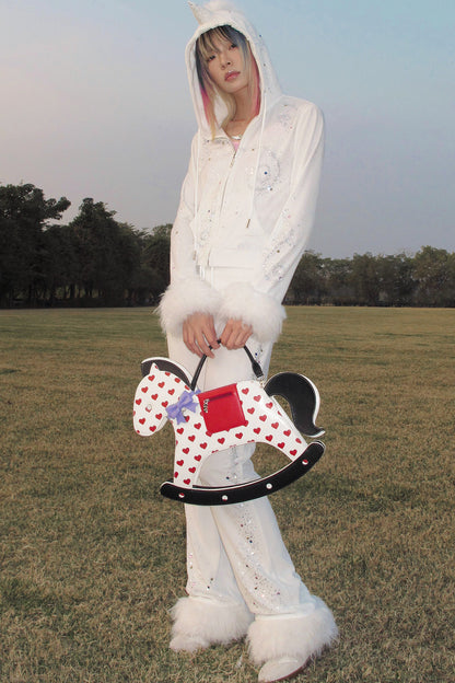 Rocking Horse Crossbody Handheld Bag