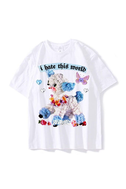 Echo Punk Collage Bear T-Shirt