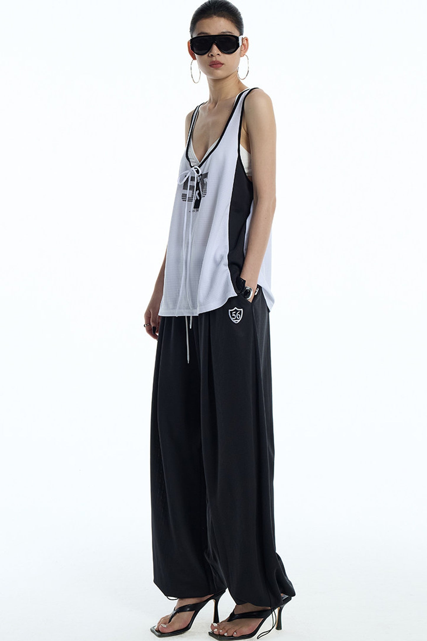 U-Neck Number 56 Jersey Vest