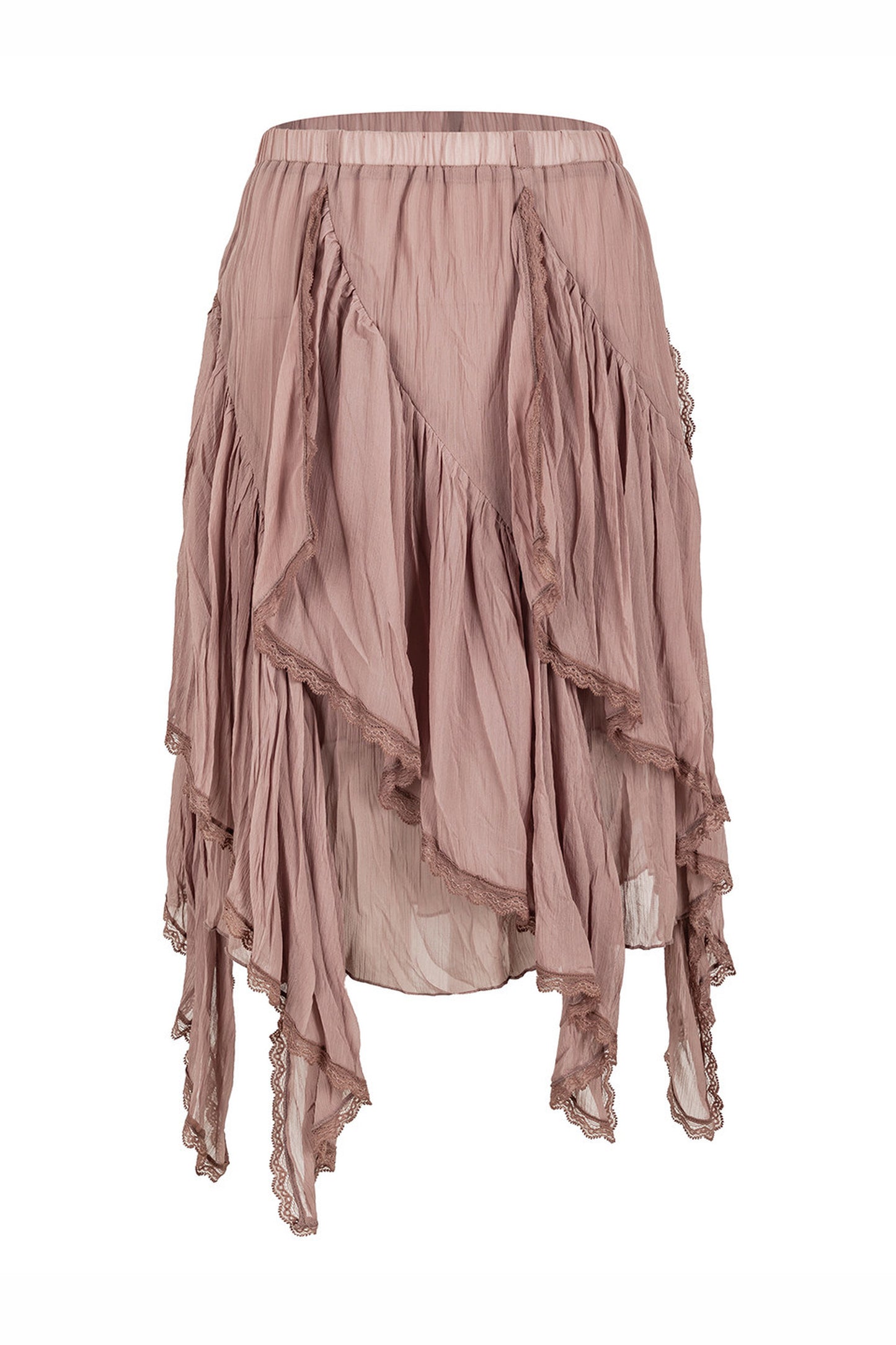 Ruffle Hem Autumn Skirt