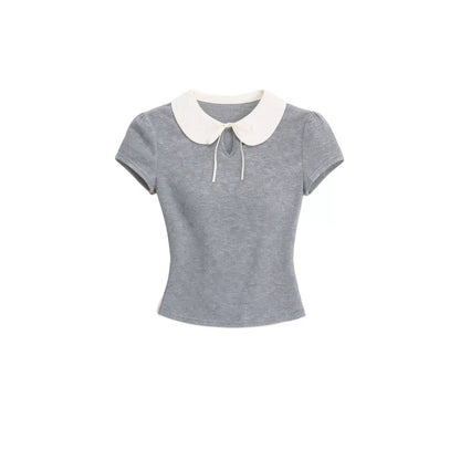 Poetry Doll Collar T-Shirt