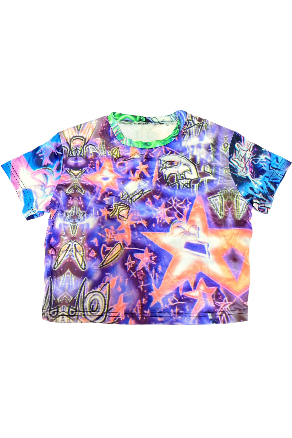 Dreamy Mechanical Mesh Tee