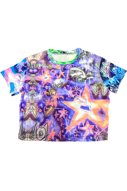 Dreamy Mechanical Mesh Tee