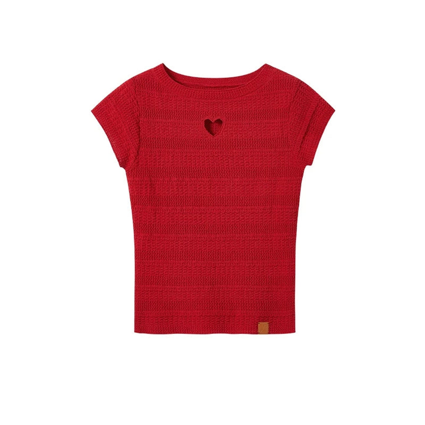 Heartbeat Linen Flutter Sleeve Top