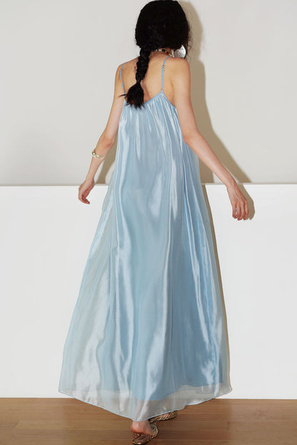 Pearlescent Gauze Dress Set