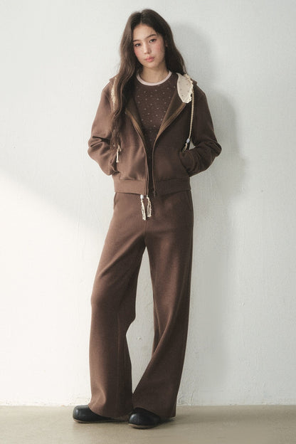 Floral Air-Layer Sweatshirt and Pants