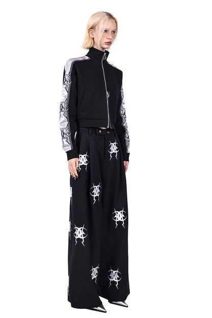 Embroidered Loose Pants