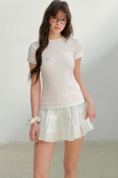 Oxygen Cotton Contrast Tee