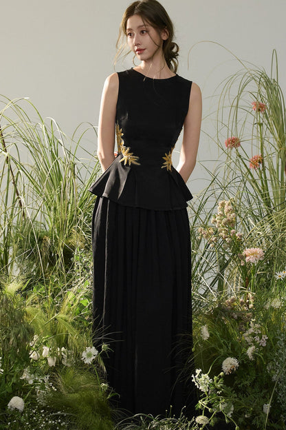 Golden Bamboo Sleeveless Top