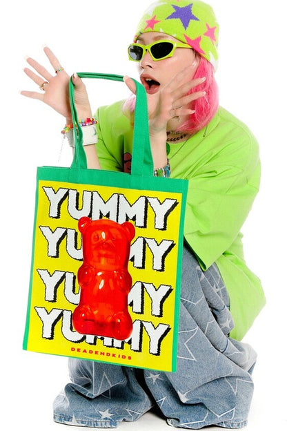 Colorful Canvas Shoulder Tote