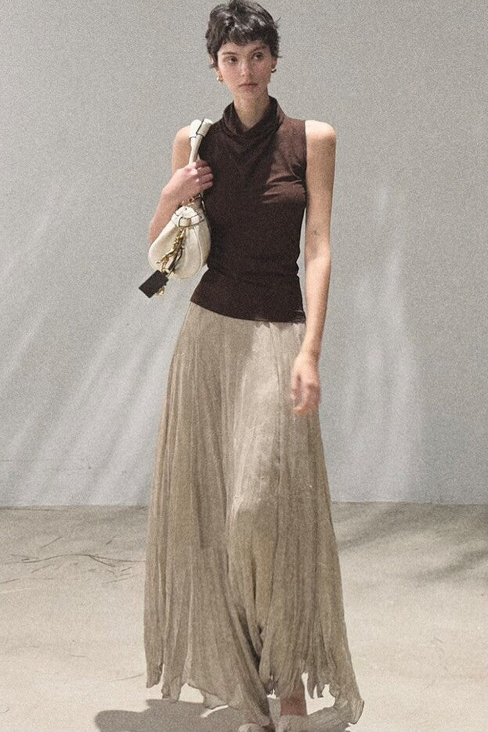 Flowing Twilight Halter Vest