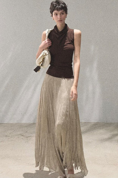 Flowing Twilight Halter Vest