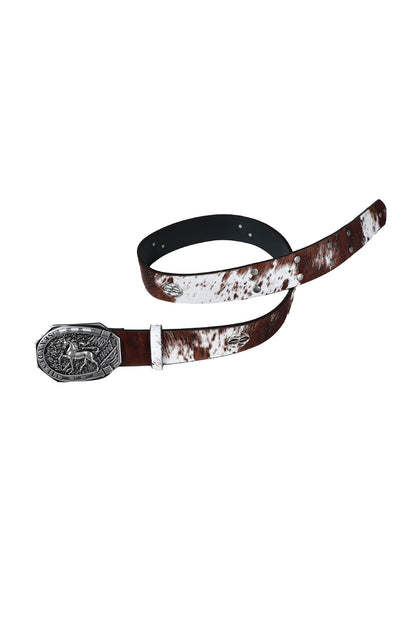 Horsehair Leather Rivet Horse Belt