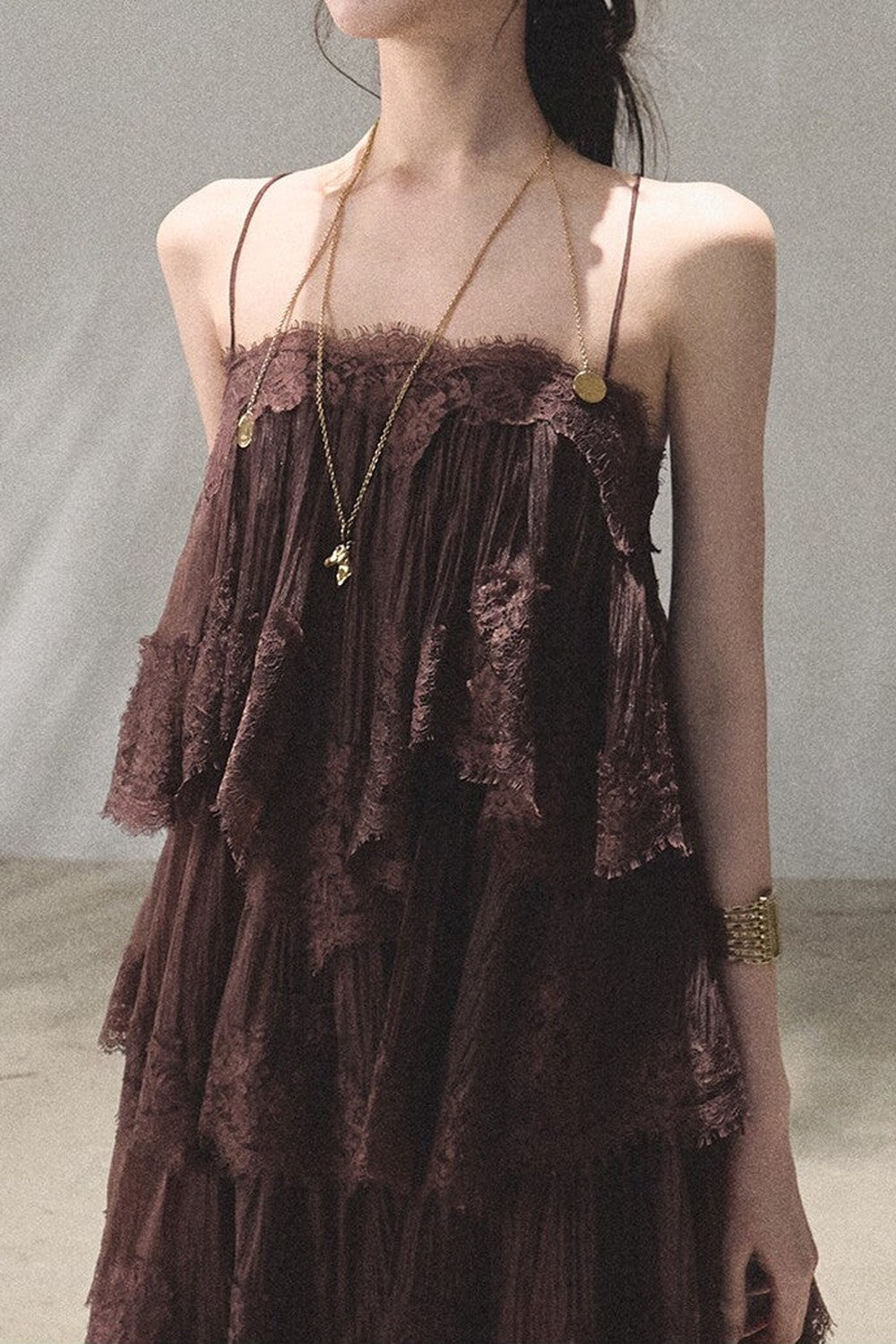 Heartbeat Lace Tiered Dress Set-Up