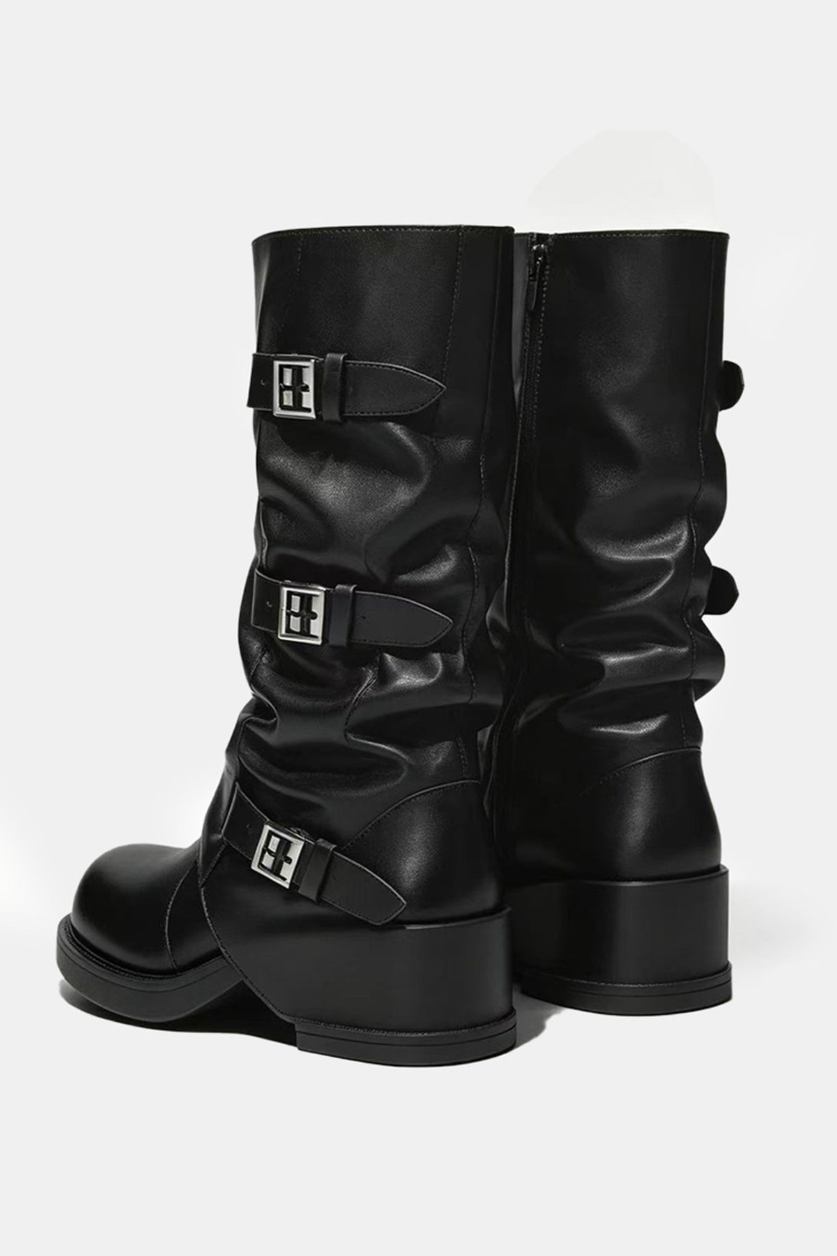 Western Cowboy Mid-High Boots