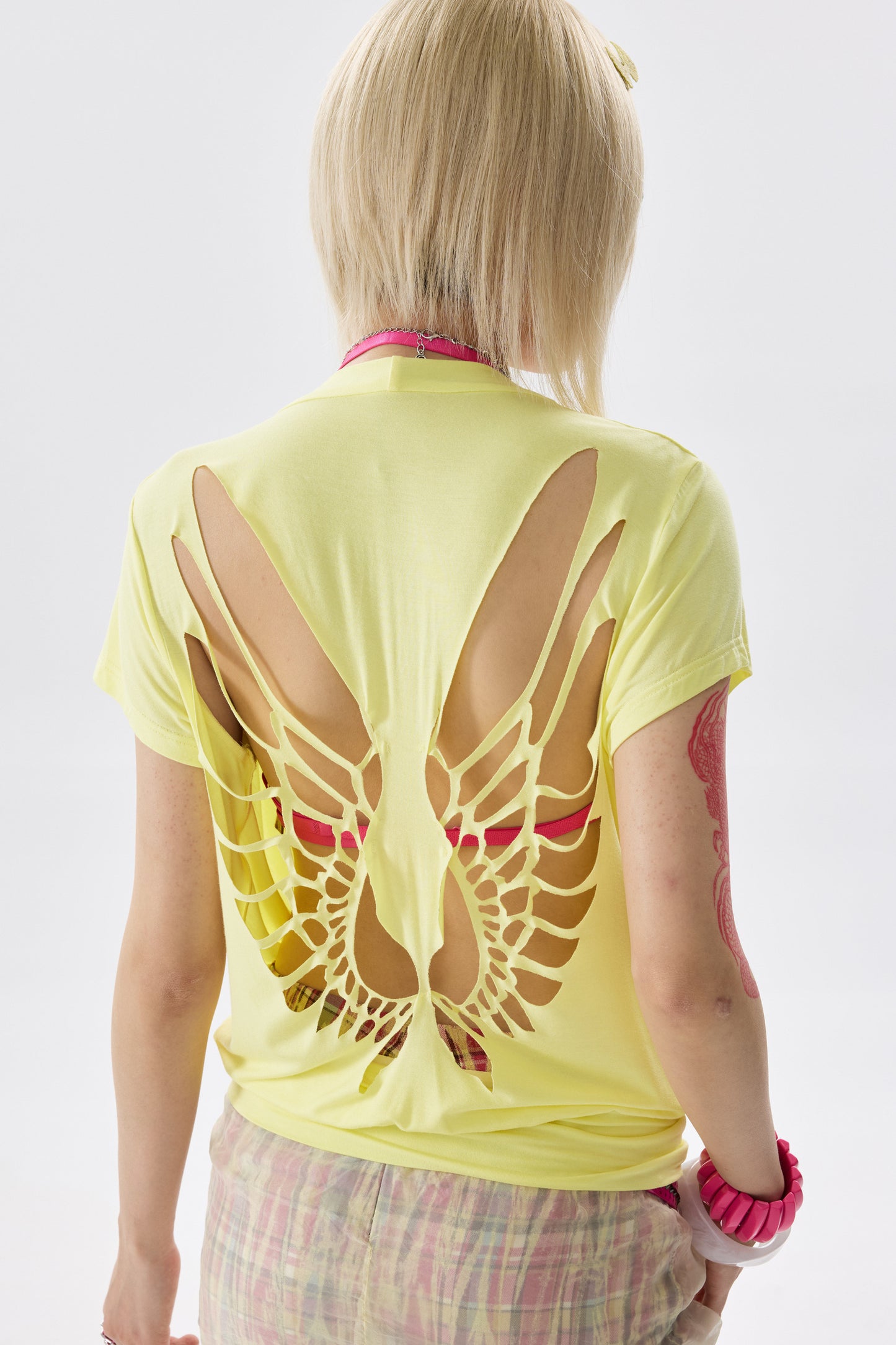 Space Wing Cut-Out Top