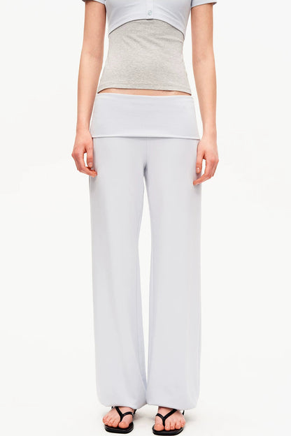 Color-Blocked High-Waisted Jogger Set-Up