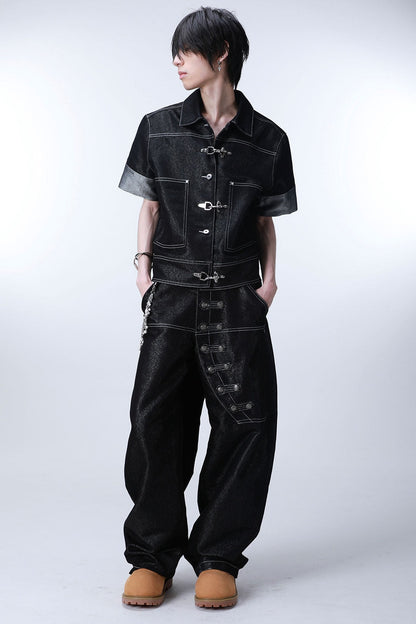 Short Sleeve Denim Jacket