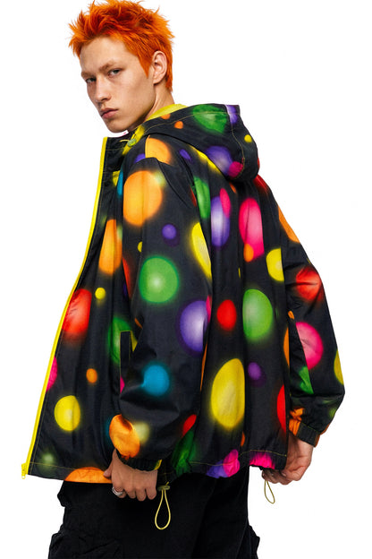 Teflon Retro Polka Dot Jacket