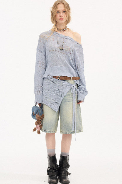 Asymmetrical Knit Top