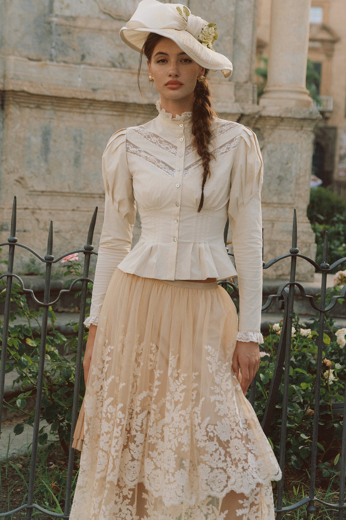 Rose Victorian Gothic Top Set-Up