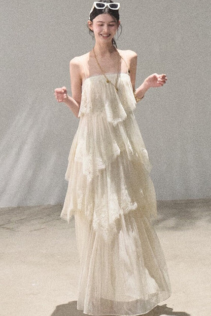 Heartbeat Lace Tiered Dress Set-Up