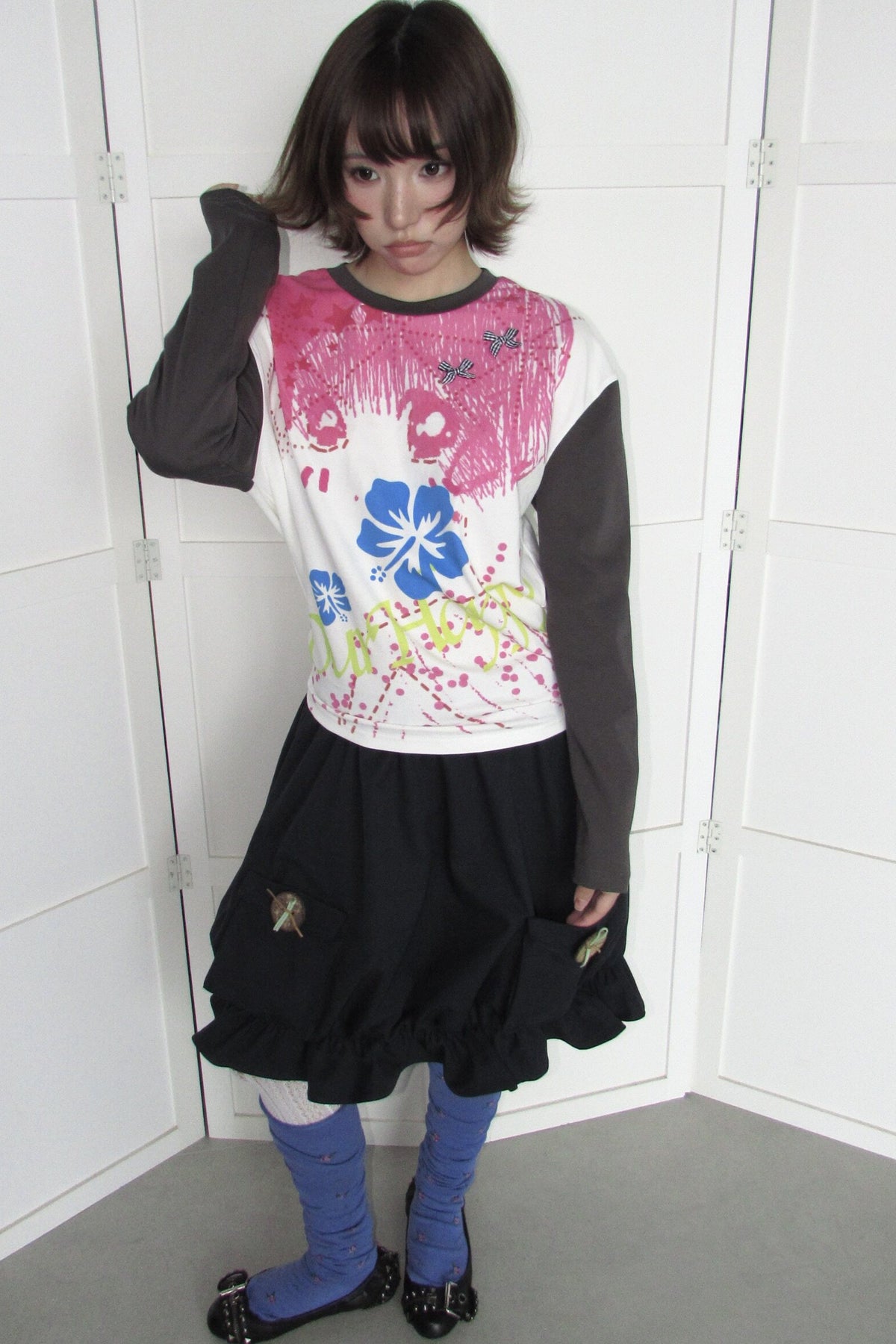 Print Long Sleeve Top
