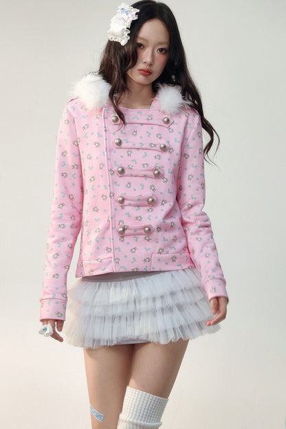Irregular Layered Color-Blocked Mesh Skirt