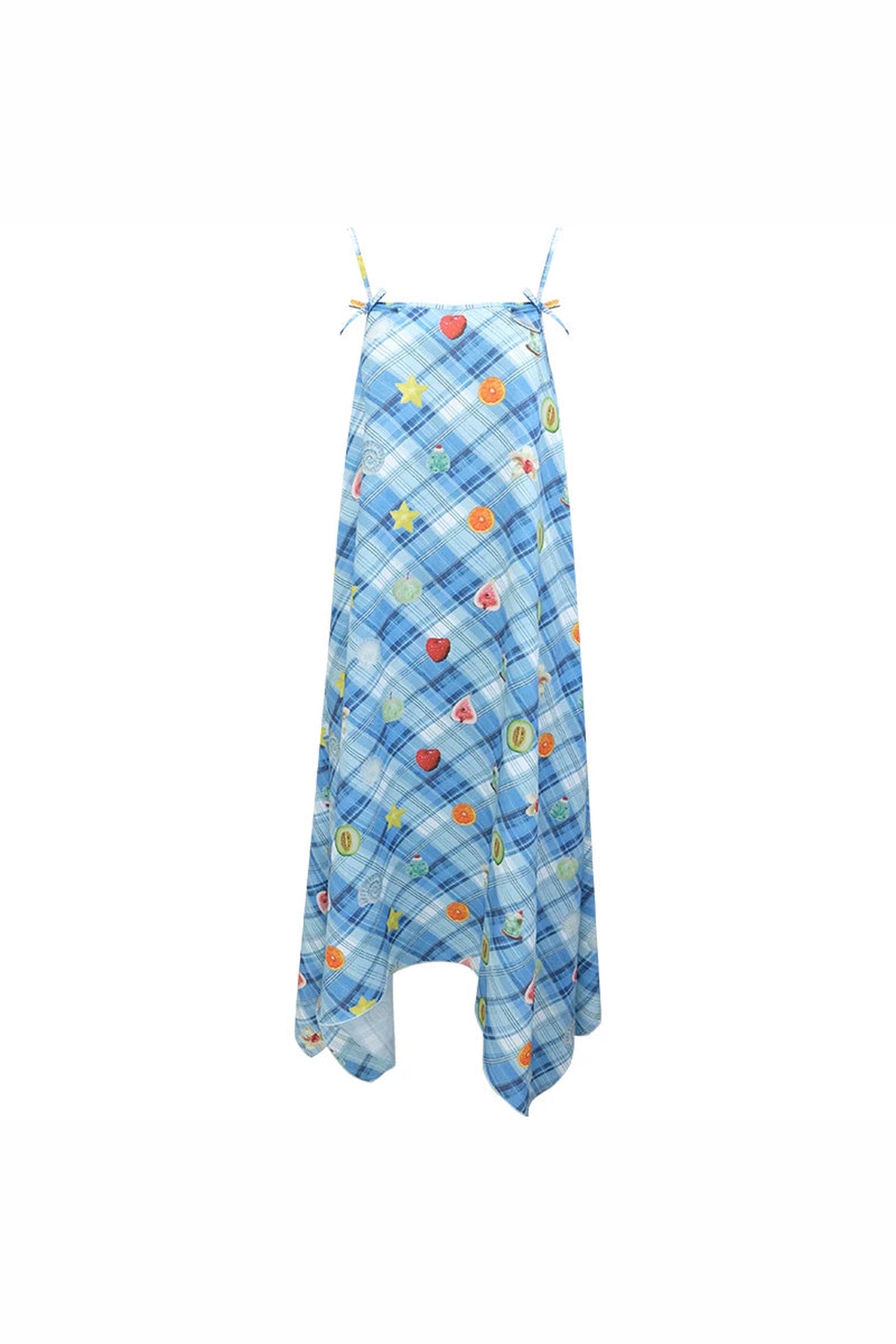 Sweet Dreams Blue Plaid Dress
