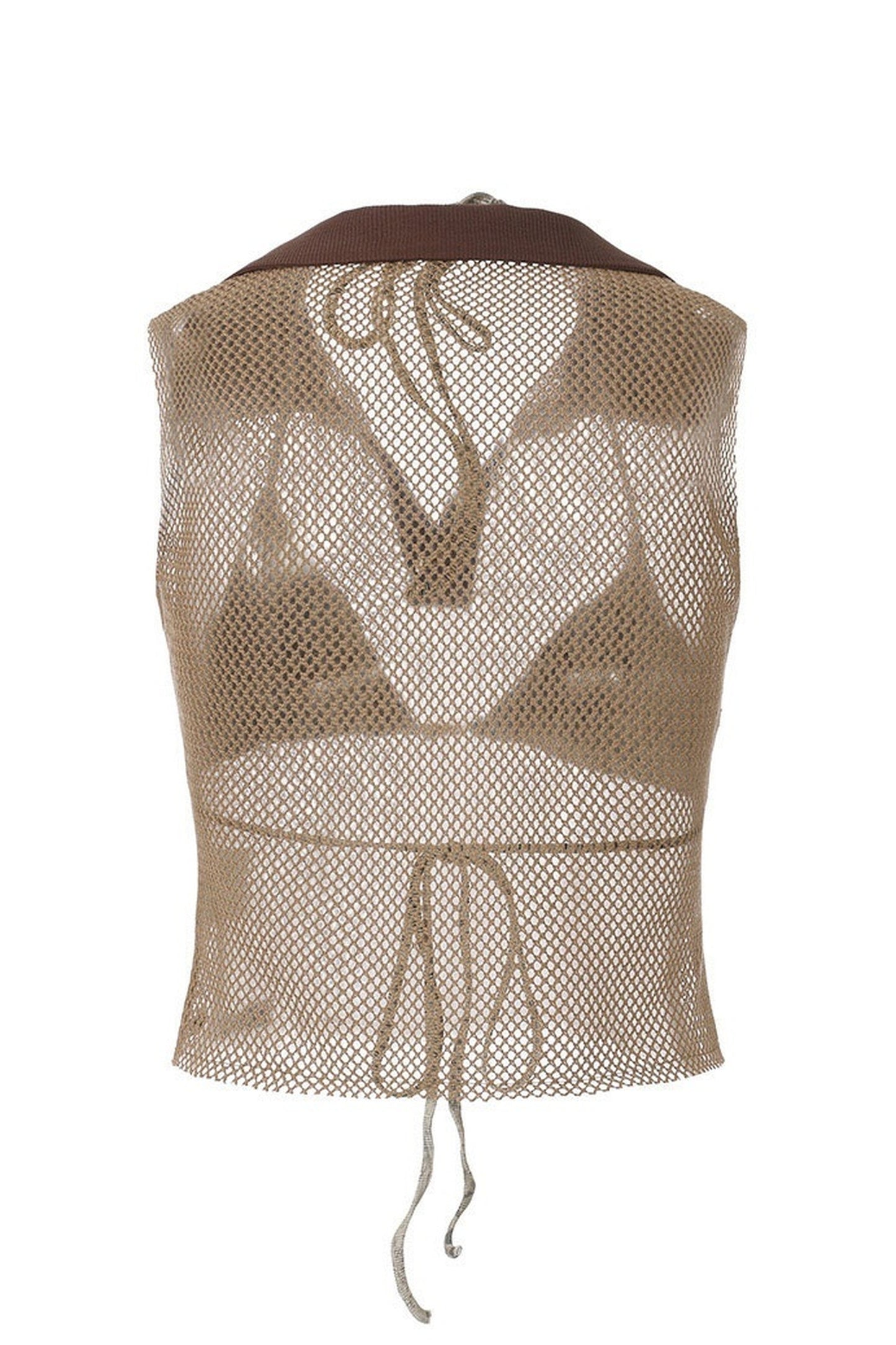 Light Mesh Ensemble Layered Top