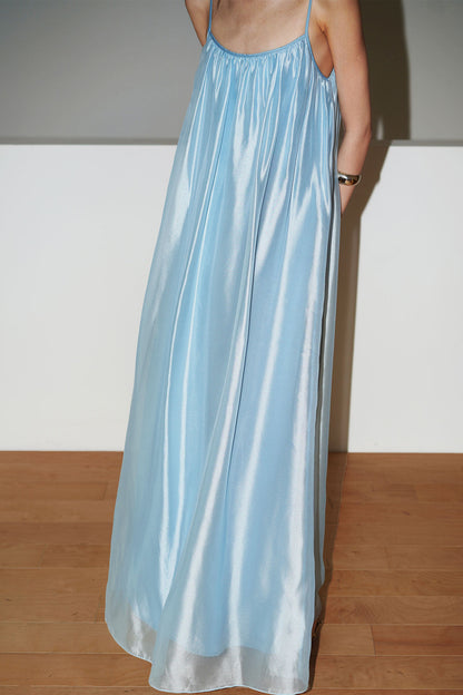 Pearlescent Gauze Dress Set