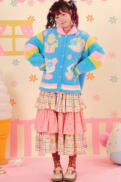 Showa Dessert Two-Tone Cake Skirt