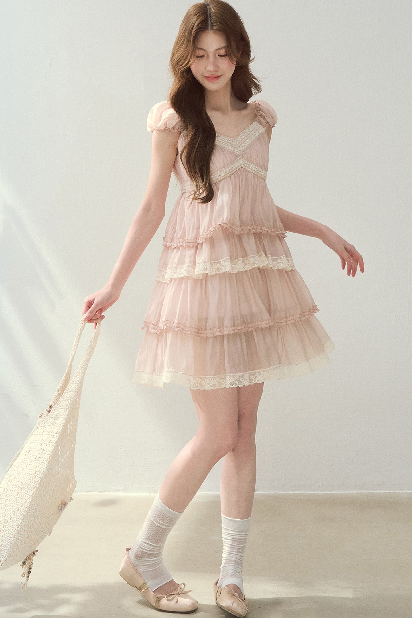 Tiered Babydoll Dress