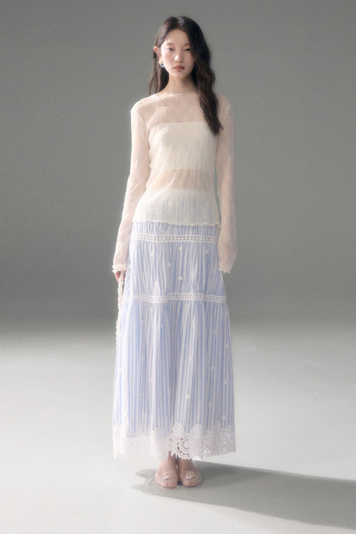 Echo of the Wind Lace Top
