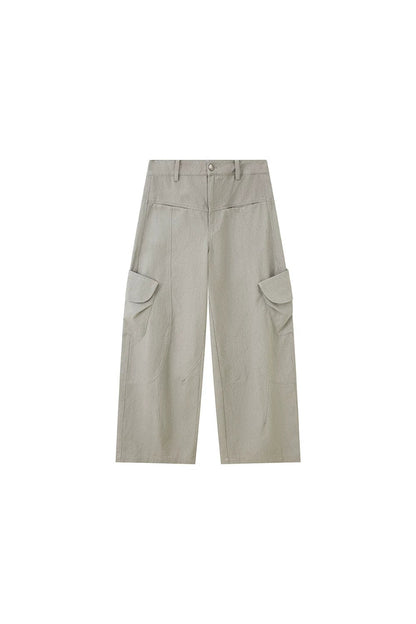 Vintage Washed Pocket Cargo Pants