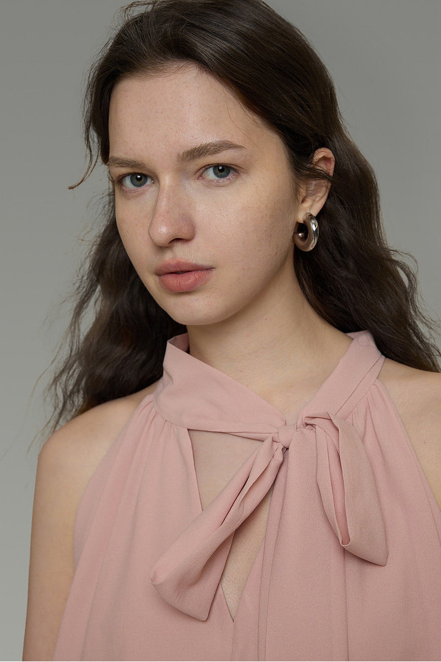 Misty Pink Halter Top