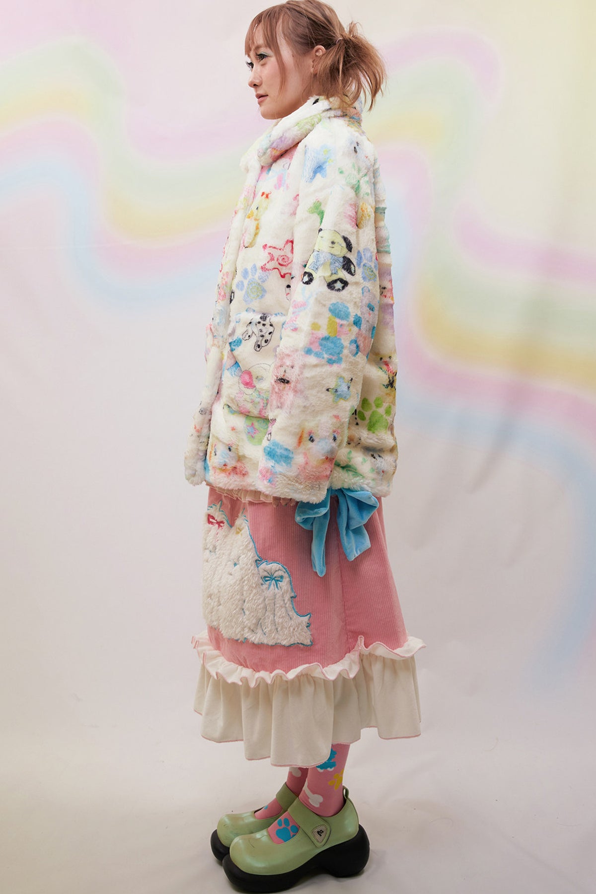 Custom Printed Plush Jacket