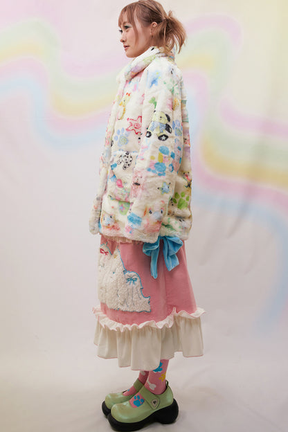 Custom Printed Plush Jacket
