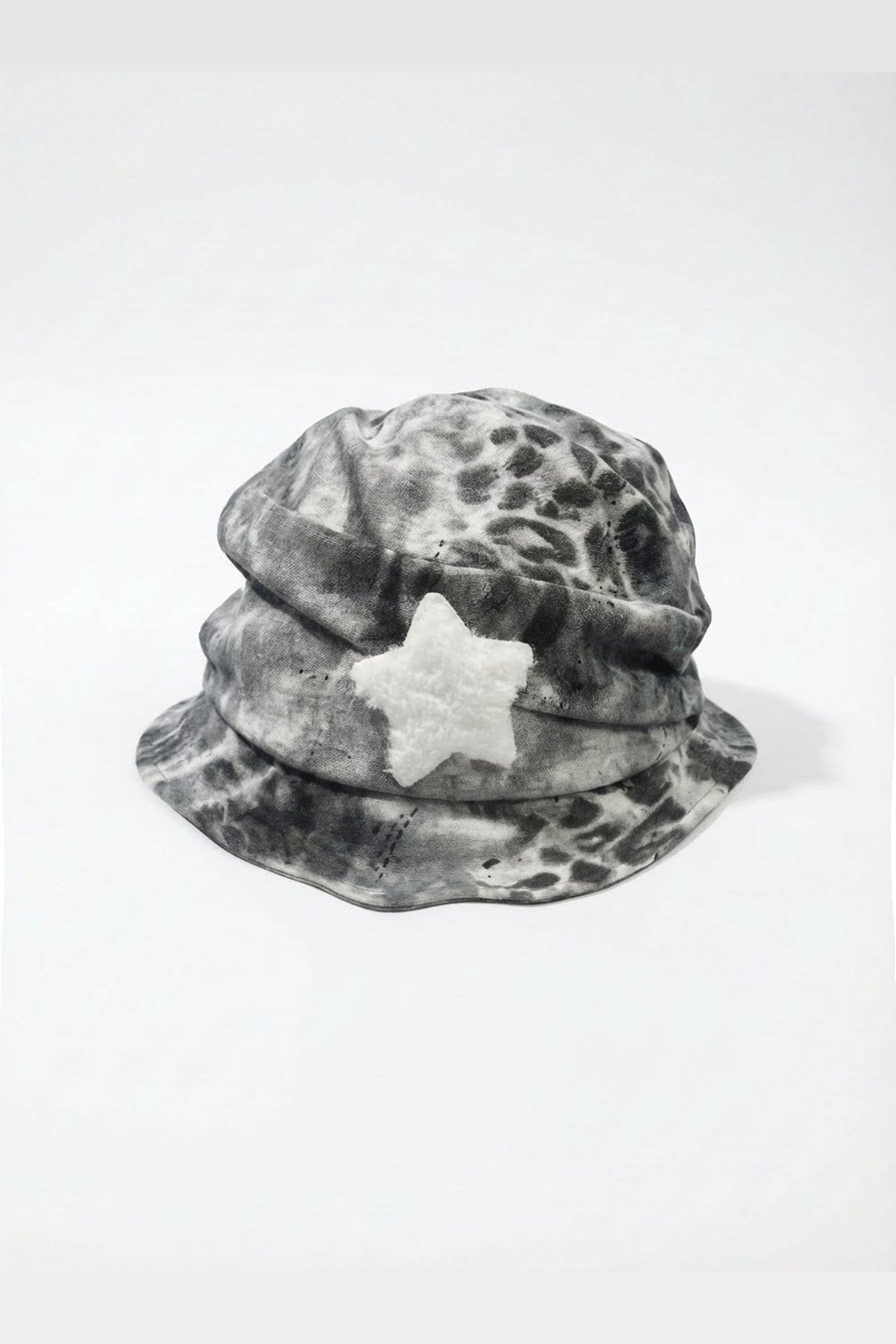 Leopard Print Star Transformable Hat