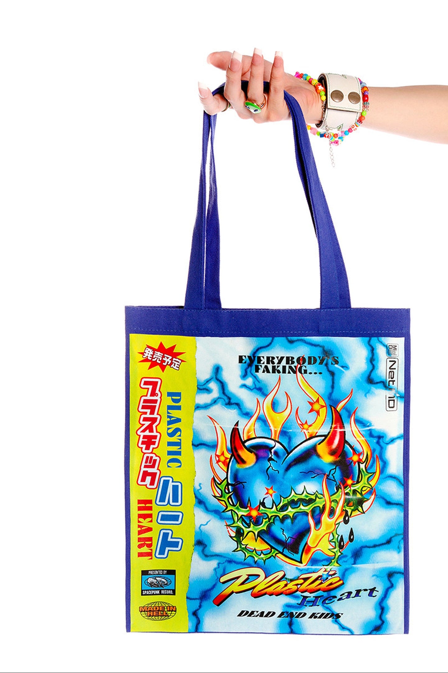 Colorful Canvas Shoulder Tote