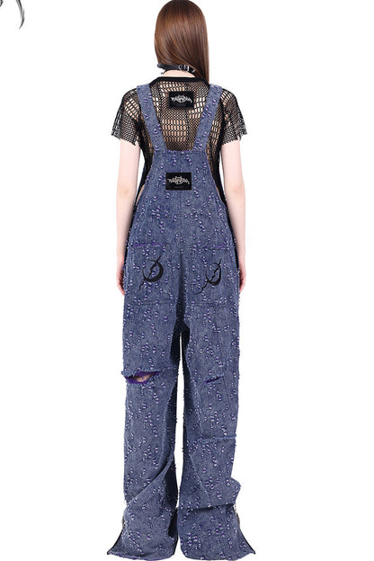 Geometric Mesh Rock Crop T-Shirt