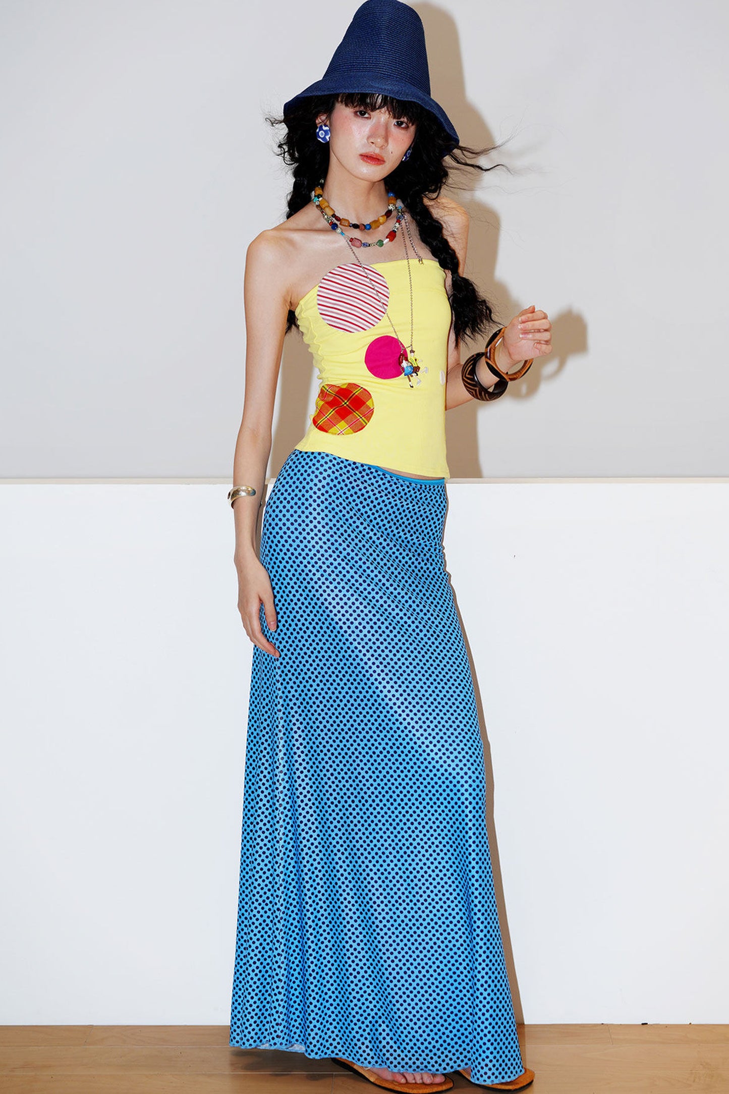 Niche Color-Block Patchwork Vest