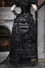 Strascico nero con fiocco staccabile