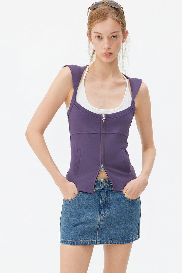 Air Layer Sleeveless Vest Set-Up