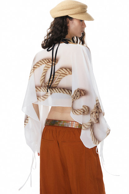 Multi-Color Printed Blouse