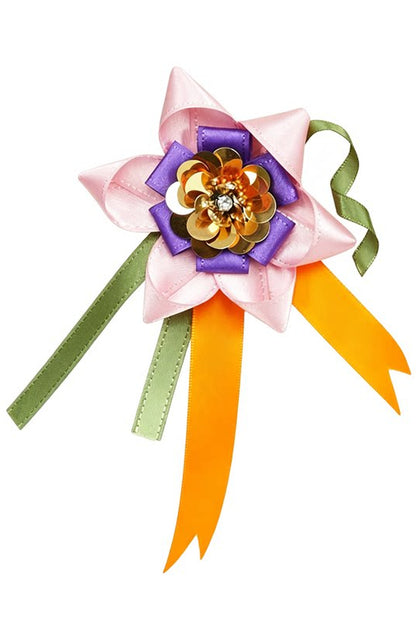 3D Floral Dual-Use Brooch