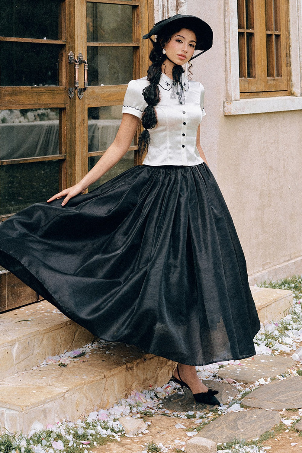 French Academy Style Shirt and Dress Set-Up